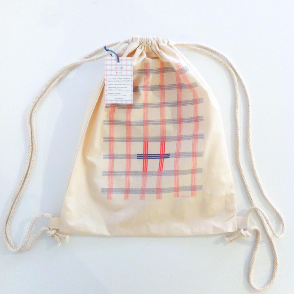 Collections-H-Bag-Ekose-Hamide-Design-Studio "Ekose" backpack