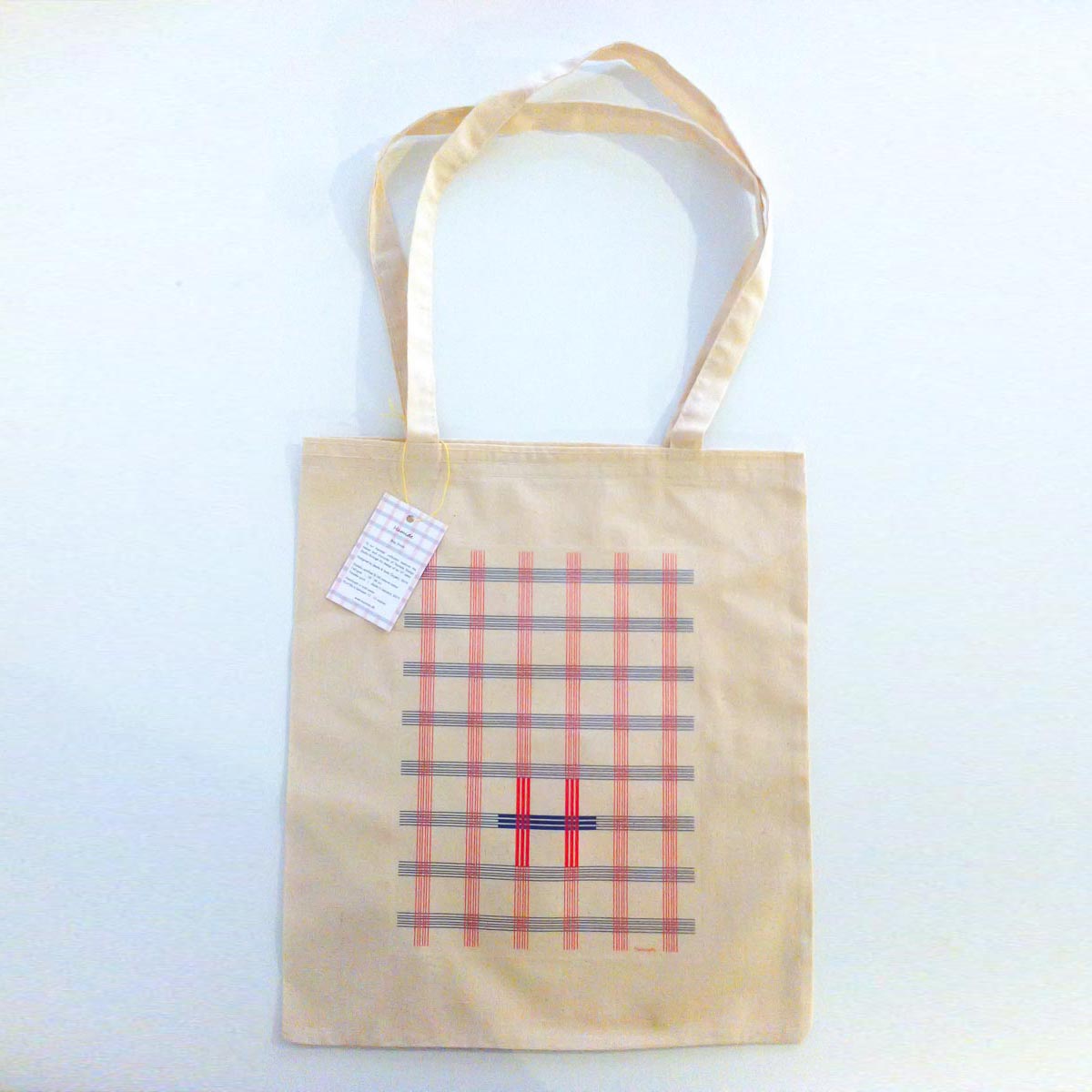 Collections-H-Totebag-Ekose-Hamide-Design-Studio "Ekose" totebag