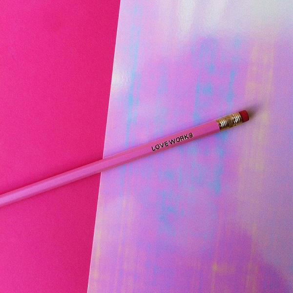 Collections-Love-Works-Pencil-Closeup-Hamide-Design-Studio Love works pencil