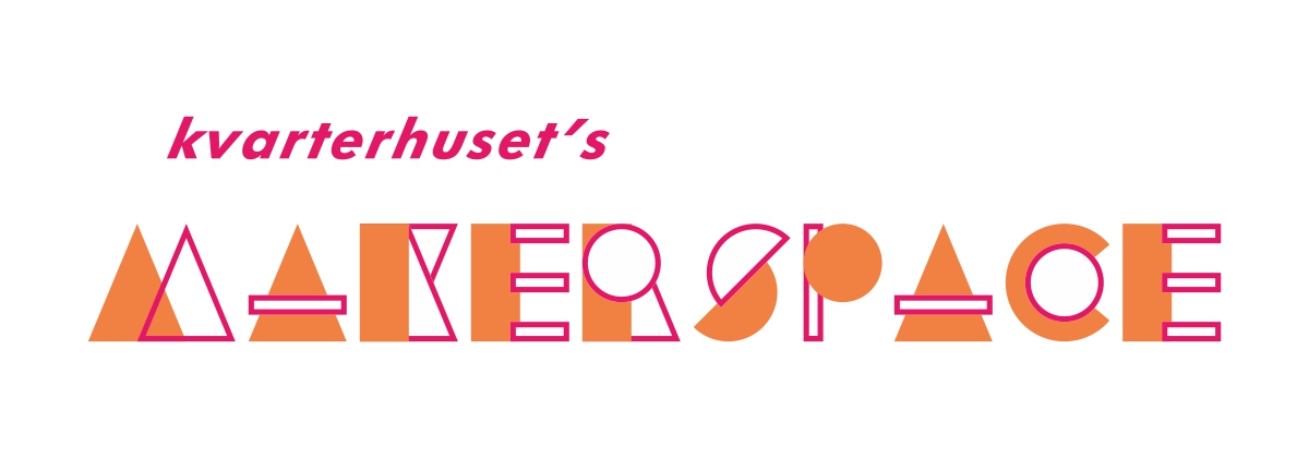Consultancy-Kvarterhusets-Makerspace-Logotype-Hamide-Design-Studio Logotype of Kvarterhuset's Makerspace
