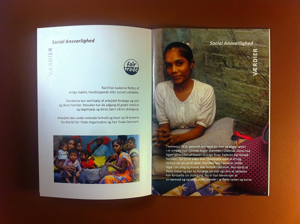 Consultancy-RainTree-Catalog-Values-SocialResponsibility-Hamide-Design-Studio Spread from "RainTree" catalog