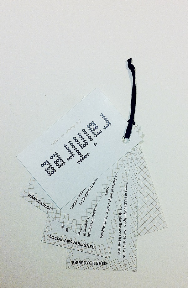 The information tags for RainTree bags