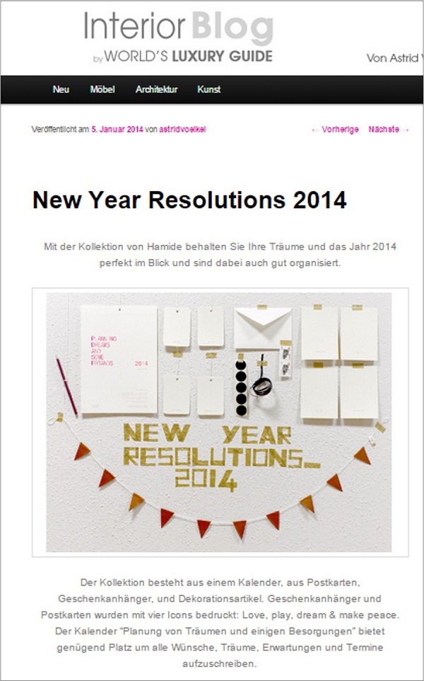 Press-Feature-Calendar-WorldLuxuryGuide-January-2014-Hamide-Design-Studio