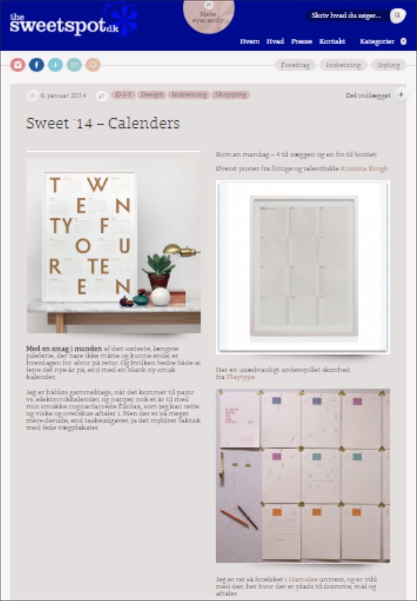 Press-Mention-Calendar-theSweetSpot-January-2014-Hamide-Design-Studio