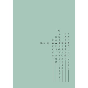 "This is Aarhus" print