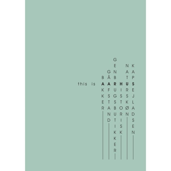 "This is Aarhus" print