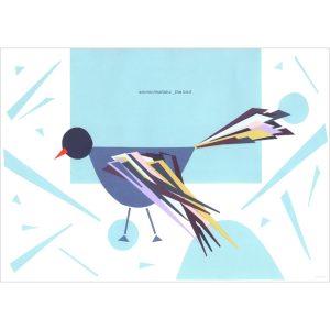 "Animinimalistic: the Bird" print