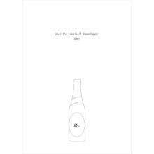 "Meet the Locals of Copenhagen: Beer" print