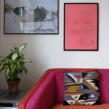 "This is København 2" print in styled setting