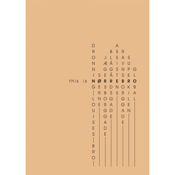 "This is Nørrebro" print