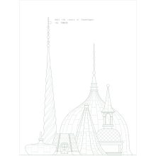 "Meet the Locals of Copenhagen: the Towers" print
