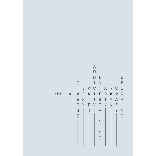 "This is Vesterbro" print