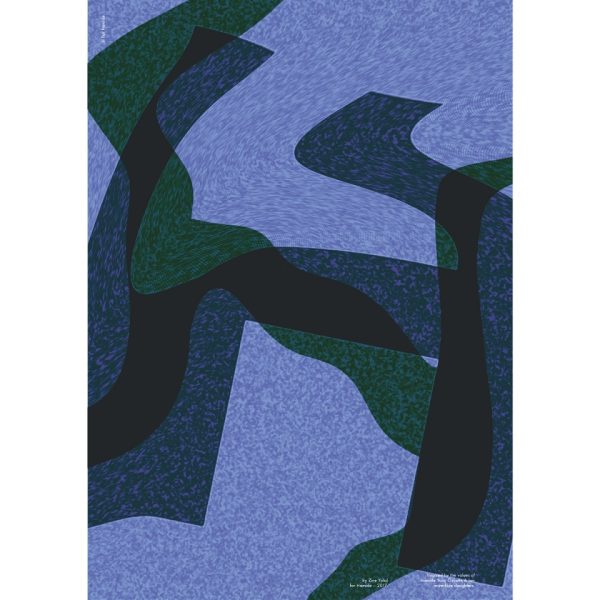 "H for Hamide: Glitched Layers" print