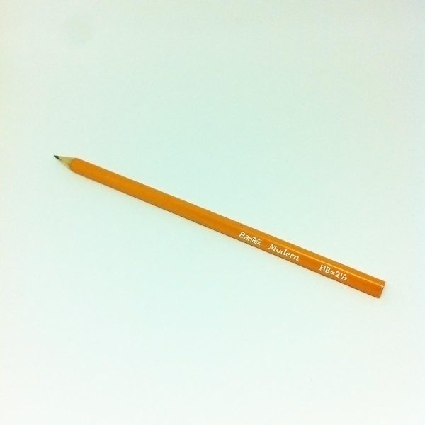 Bantex pencil in orange skin