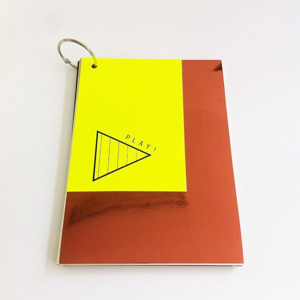 "Play!" notebook in A5