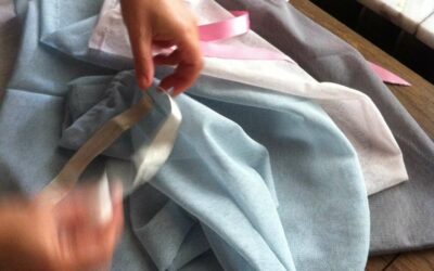Tulle sacs for the slow living enthusiasts in dusty colors