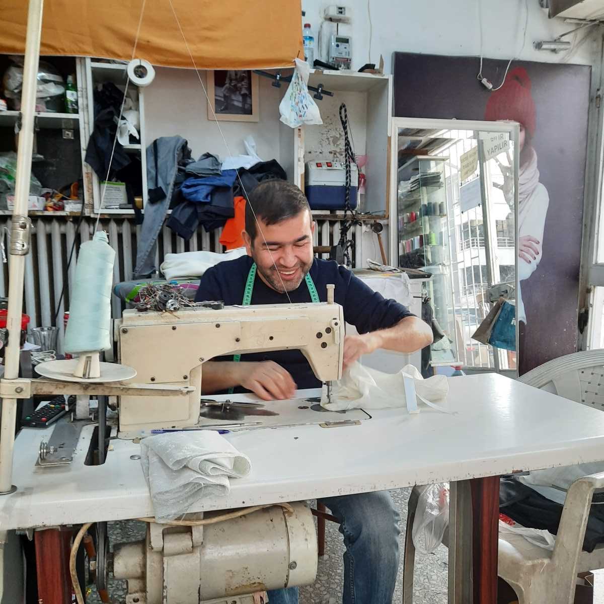Collections-Originals-Sacs-Process-Sewing-Hamide-Design-Studio Making of Hamide Originals Tulle Sacs