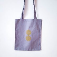 Eight totebag in grey
