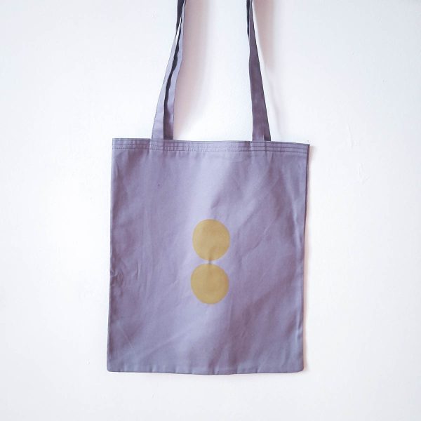 Eight totebag in grey