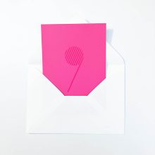 Hamide postcard '9' in an envelope
