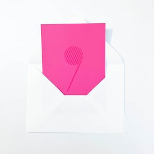 Hamide postcard '9' in an envelope